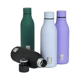 ECOLIFE Μεταλλικό Θερμός Iron Grey 550ml