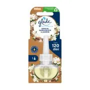 GLADE Scented Oil Αρωματικό Χώρου Ηλεκτρικό Sensual Sandalwood & Jasmine Ανταλλακτικό 20ml