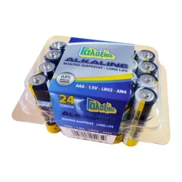 ΓΑΛΑΞΙΑΣ ΜΠΑΤ. ΑΛΚΑΛ. 1.5V ΑΑΑ LR03 24τεμ