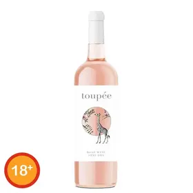 Κρασί ροζέ ημίγλυκο TOUPÉE 750ml