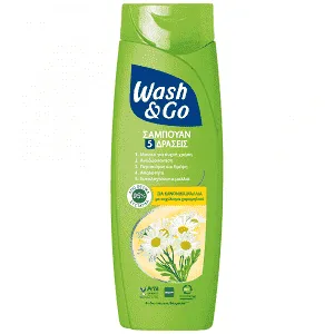 Wash & Go Σαμπουάν Normal 360 ml