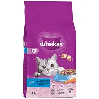 WHISKAS® Adult Πλήρης Ξηρή Τροφή για Γάτας Γεμιστές Κροκέτες με Τόνο 1.9kg