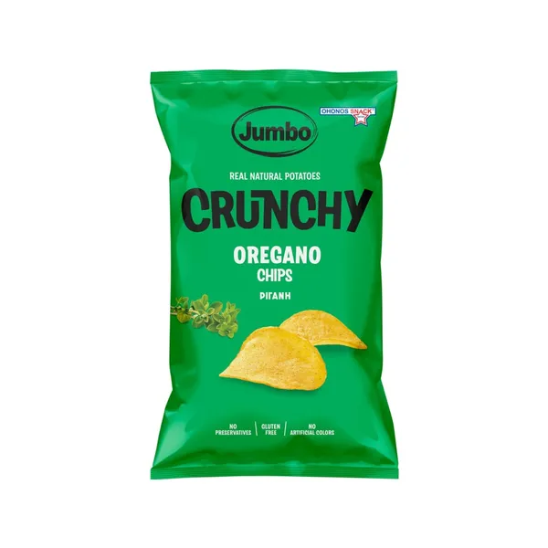 πατατάκια crunchy με ρίγανη 150g