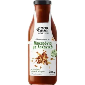 COOK AT HOME Σάλτσα Μακαρόνια με Λαχανικά 520g