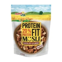 Bonavita Δημητριακά Musli Protein Σοκολάτα & Αμύγδαλο 300g