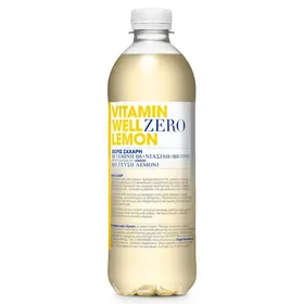 Vitamin Well Zero Lemon Βιταμινούχο Νερό 500ml.