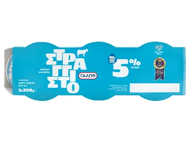 Γιαούρτι στραγγιστό 5% 3 x 200 g