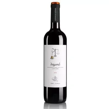 ΛΗΜΝΙΟ Οίνος Ερυθρός Ξηρός Π.Ο.Π. 750ml