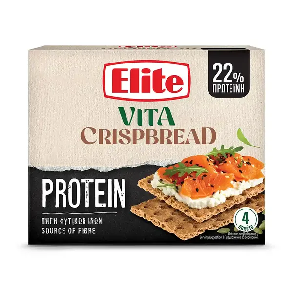 Elite Vita Crispbread Protein 254γρ.