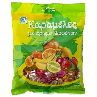 ΑΒ Καραμέλες Φρούτων 250g