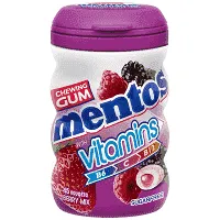Mentos Τσίχλες Vitamins Berry Mix 45τεμ