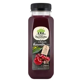 Φρουτοποτό λεμόνι ή βύσσινο 250ml οικογένεια ΧΡΙΣΤΟΔΟΥΛΟΥ