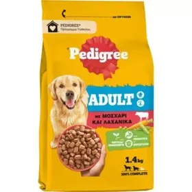 PEDIGREE Πλήρης ξηρή τροφή για ενήλικους σκύλους Μοσχάρι  και Λαχανικά  1,4kg