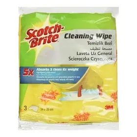 SCOTCH BRITE Πανάκια Γενικής Χρήσης Κίτρινα 3 Τεμάχια