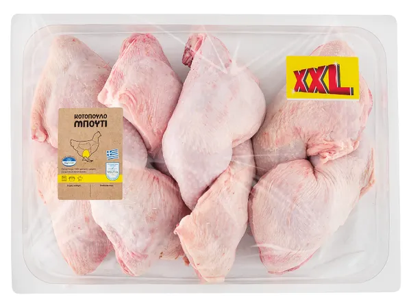 Μπούτι ολόκληρο κοτόπουλο Ελλάδας XXL