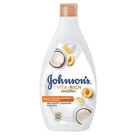 Johnson's Γαλάκτωμα Σώματος Vita-Rich Γιαούρτι Καρύδα & Ροδάκινο 400ml