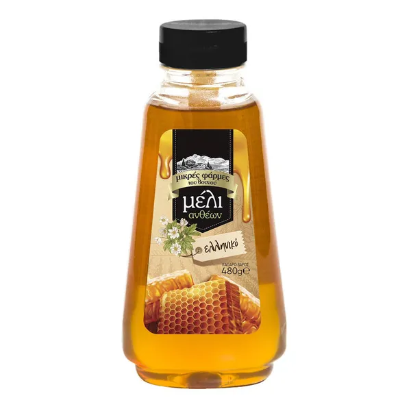 μέλι ελληνικό ανθέων squeeze