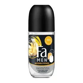 FA Men Αποσμητικό Roll On Invisible Power 50ml