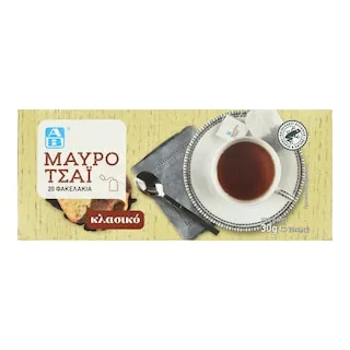 ΑΒ Τσάι Μαύρο Κλασικό 20x1.5g