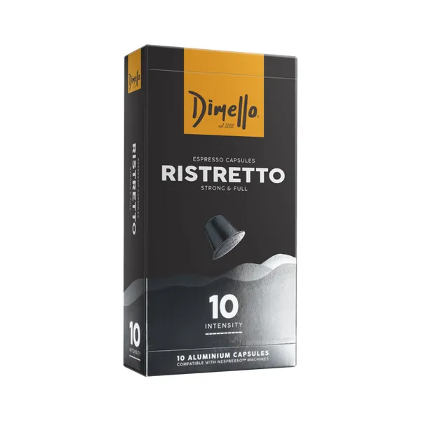 ESPRESSO KAΨΟΥΛΕΣ DIMELLO RISTRETTO ή LUNGO ή INTENSO (10pcs)