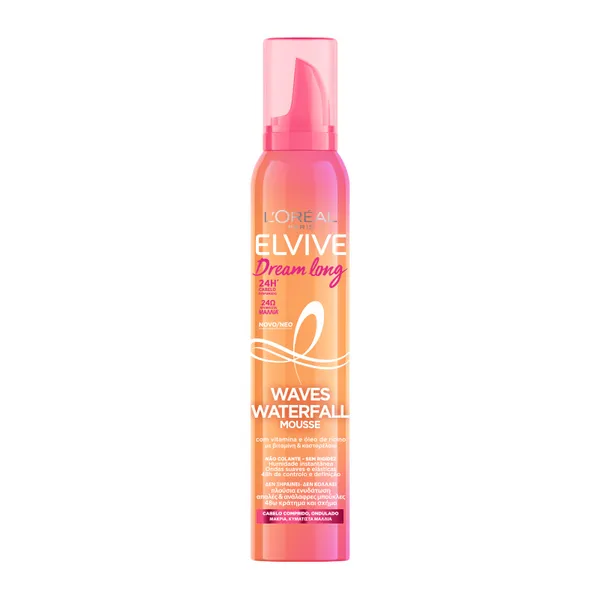Αφρός Μαλλιών για Μπούκλες Waves Waterfall Dream Long (250ml)