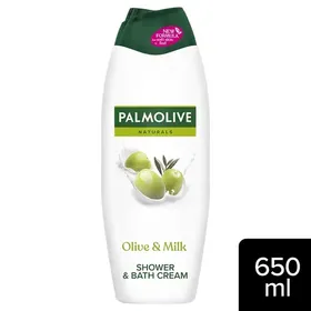 Palmolive Naturals Γάλα & Ελιά Αφρόλουτρο 650ml