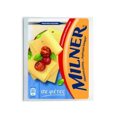 MILNER Ολλανδίας Μαλακό τυρί σε Φέτες με 18% λιπαρά Fresh lock 300gr