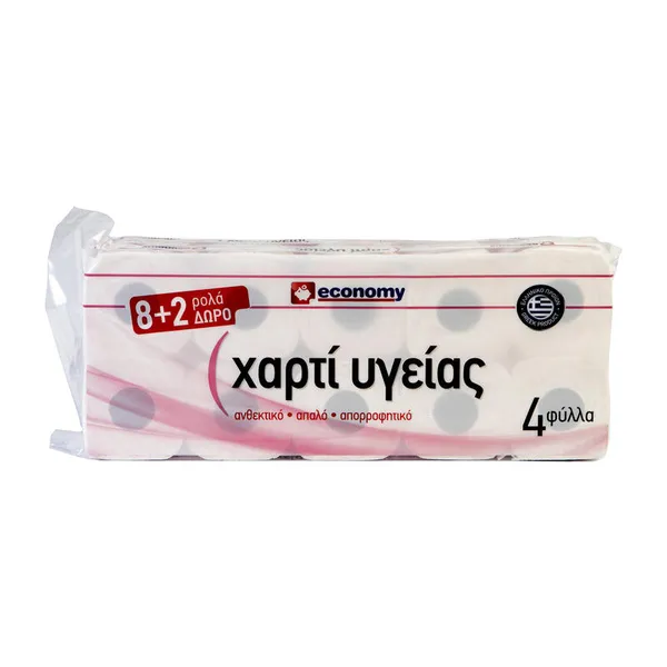 ρολό υγείας 3φυλλο 10τεμ. 800γρ.