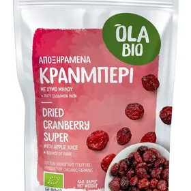 OLA BIO κράνμπερι αποξηραμένο βιολογικό 100g
