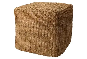 Σκαμπό rattan τετράγωνο