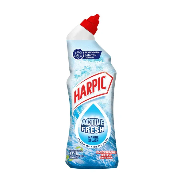 HARPIC Active Fresh Καθαριστικό Υγρό Τουαλέτας Ocean Force 750ml
