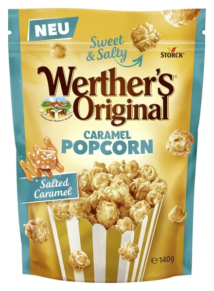 Ποπ Κορν με Αλατισμένη Καραμέλα Werther's Original (140g)