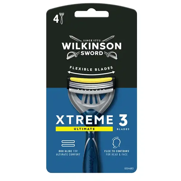 Xtreme Ultimate Ανδρικά ξυραφάκια 3λεπ. - 4τεμ