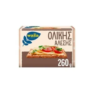 WASA Φρυγανιές ολικής άλεσης 260γρ.