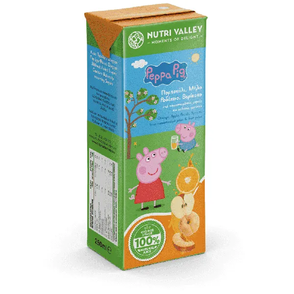 Peppa Pig Μήλο Πορτοκάλι Βερίκοκο...