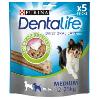 Σνακ Dentalife Daily Oral care Medium 12-25Kg 115g/5 τεμ.