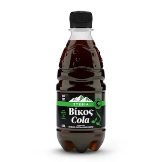 ΒΙΚΟΣ Αναψυκτικό Cola με Στέβια Φιάλη 330ml