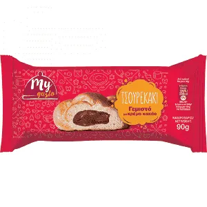 My Gusto Τσουρεκάκι Γεμιστό Κρέμα Κακάο 90gr