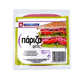 ECONOMY Πάριζα Φέτες Χωρίς Γλουτένη 160γρ