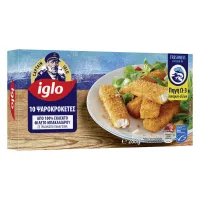 Fish Sticks Κατεψυγμένα 10τεμ.Captain Iglo 280 g