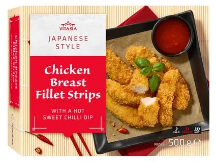 Chicken strips με sweet chili σως