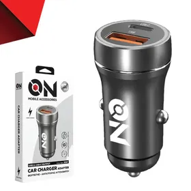 Φορτιστής αυτοκινήτου με 2 θύρες USB