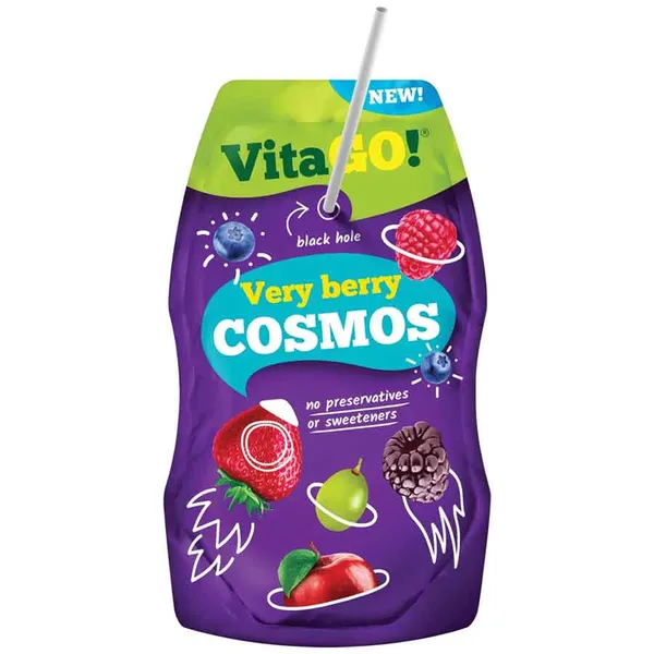 Vita Go Φρουτοποτό Very Berry Cosmos 200ml.