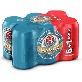 ΜΑΜΟΣ 330ml 5+1 δώρο ΜΕ ΕΚΠΤΩΣΗ 0,65€