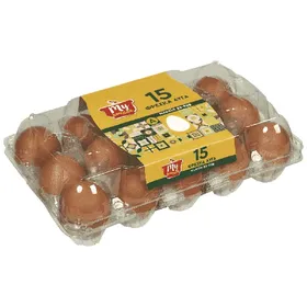 αυγά 15άδα 53-63g (M)