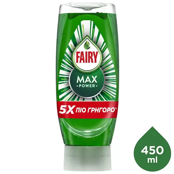 Fairy MaxPower Υγρό Απορρυπαντικό Πιάτων 1,48lt