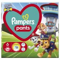 Πάνες-Βρακάκι Μέγεθος 6 14-19kg Pampers Paw Patrol 60 τεμ