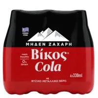 Cola Zero Βίκος 6x330 ml