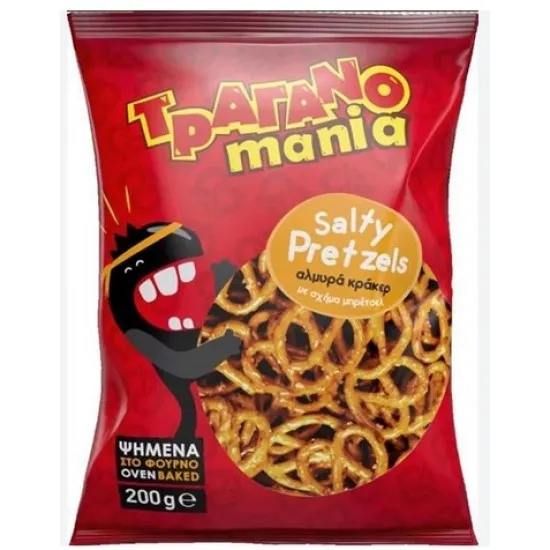 κράκερ • αλμυρά 180γρ / γεύση πίτσα 150γρ / saltseties μπρέτσελ 200γρ