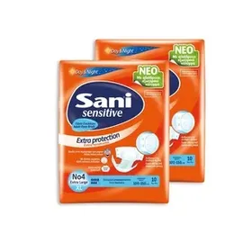 SANI Sensitive No4 Extra Large 10τεμ.